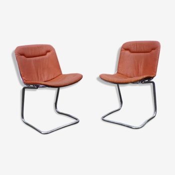 Set of 2 Gaston Rinaldi chairs