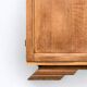 Art Deco Parisian glass-fronted wardrobe, demountable