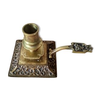 Pair of small Louis XV style gilt bronze wall sconces