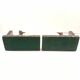 Art Deco Bookends of Doe Lying on Portor Marble