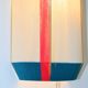 Applique murale paon – corail