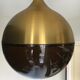 Space age drop-shaped pendant light