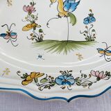 French earthenware dish from Moustiers