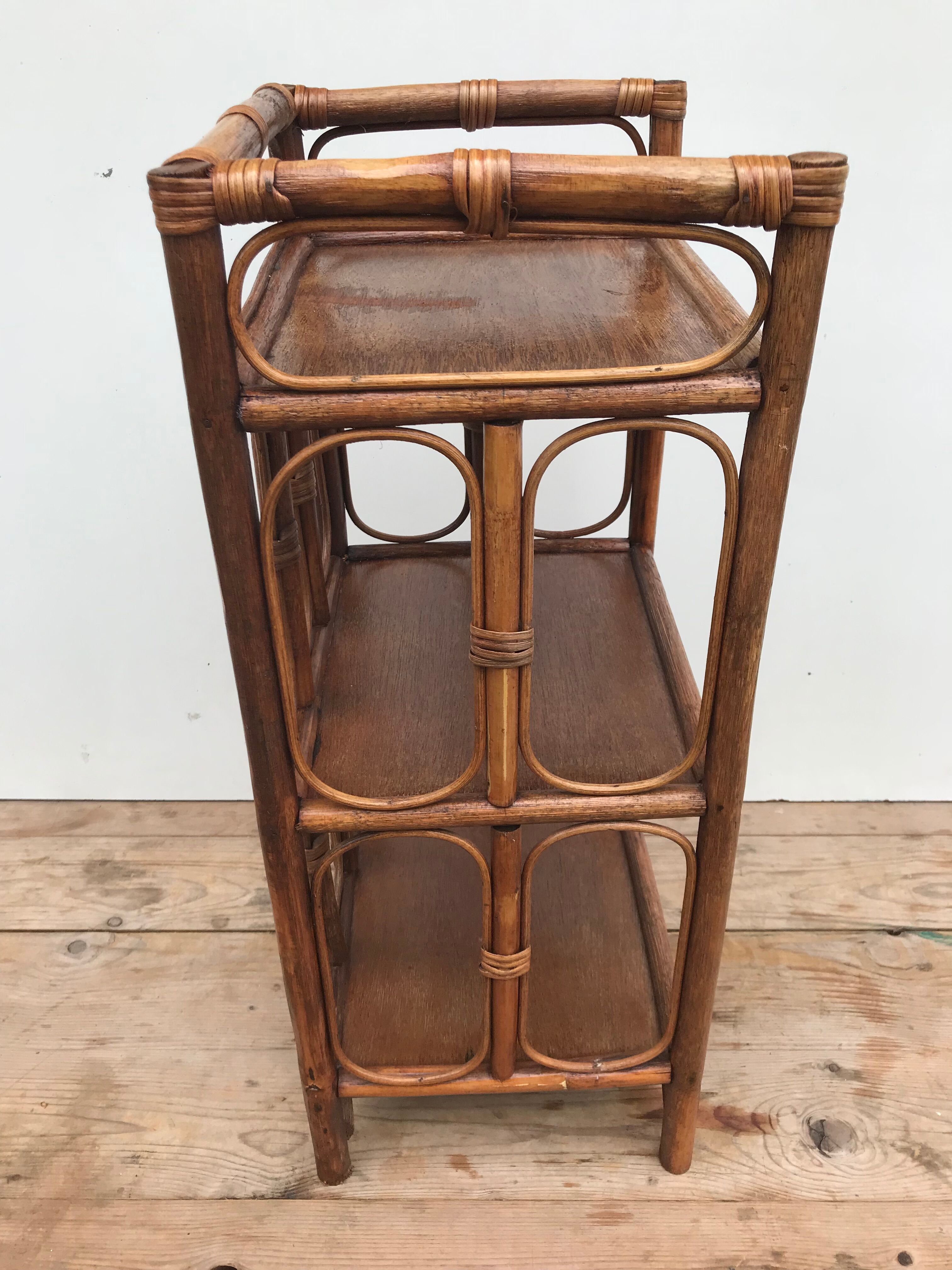 Table with 3 shelves 60s