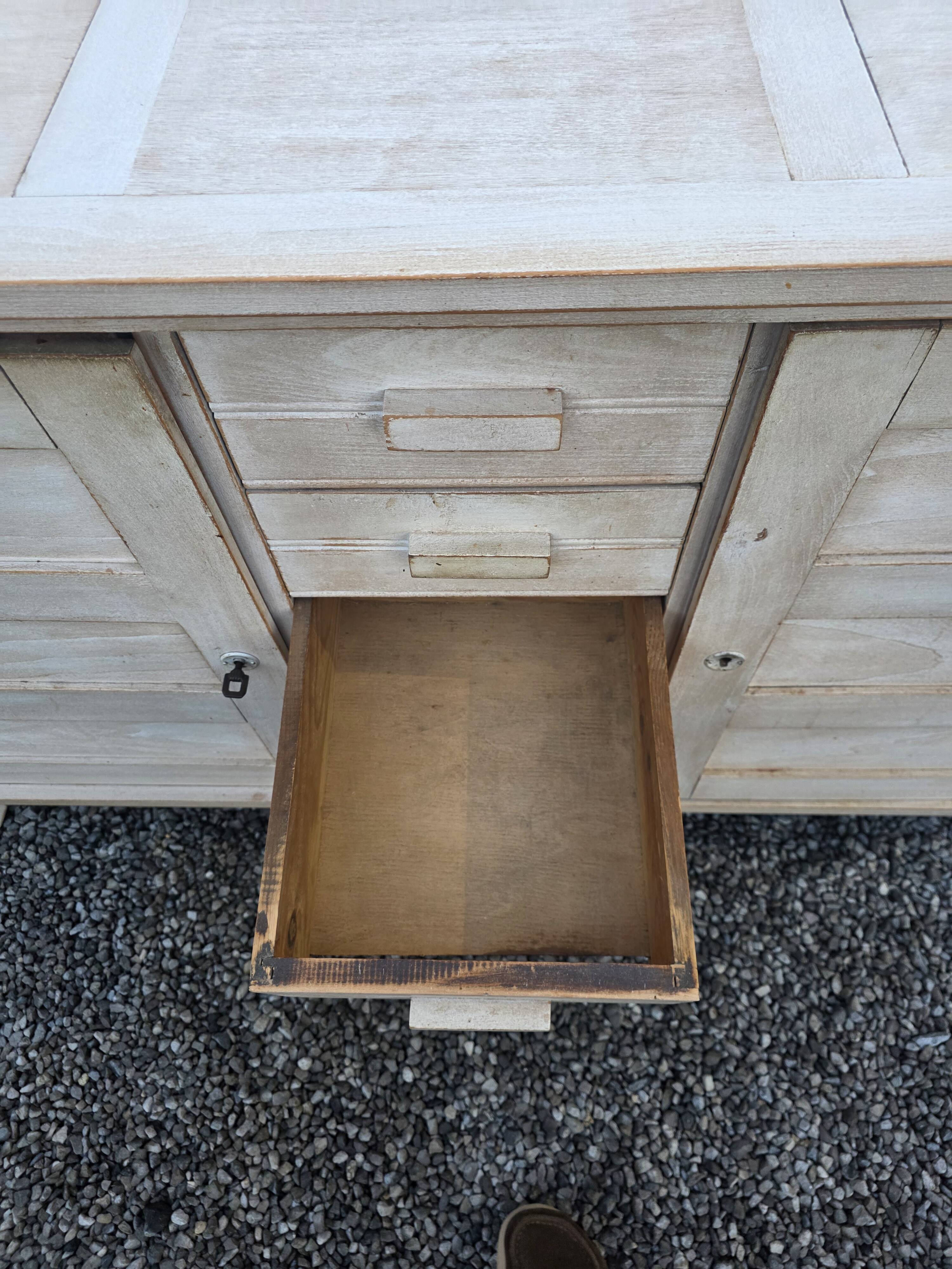 Enfilade René Gabriel en chêne des années 50