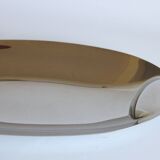 Modernist serving dish or tray by Lino Sabattini for Zani & Zani, Italy 1970s.