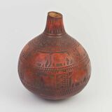Carved calabash