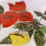 Set of 2 glazed ceramic dessert plates signed ZINGARO - Italy 1960s