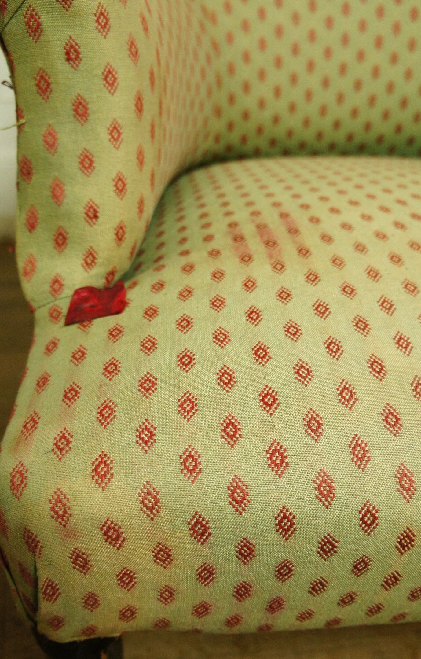 Napoleon III-style shepherdess chair