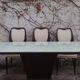 Dining Room Table and Mahogany Chairs by Fratelli Rigamonti, 1950s, Set of 7