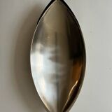 Large chrome-plated metal dish/tray, Guy Degrenne France 1970