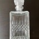 Vintage glass spirits whisky decanter