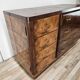 1940s Art Decò sideboard in walnut and blond walnut