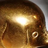 Set of 6 Art-Deco Brass Elephant Candle Holders / Candle Stands