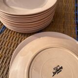 Service de table Digoin Sarreguemines Rose