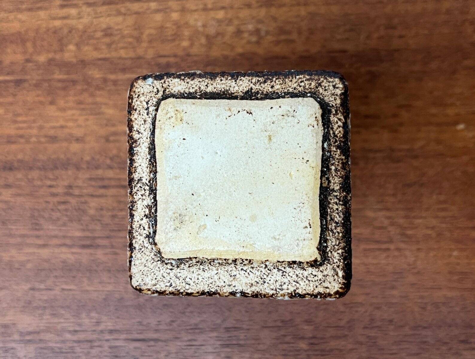 Brutalist Vase in West German Ceramic Mid-Century Style from the 1960s