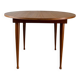 Vintage teak round table