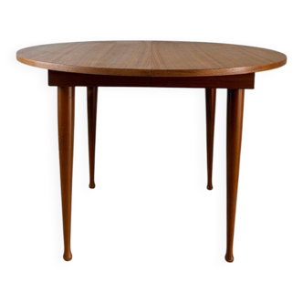 Vintage teak round table