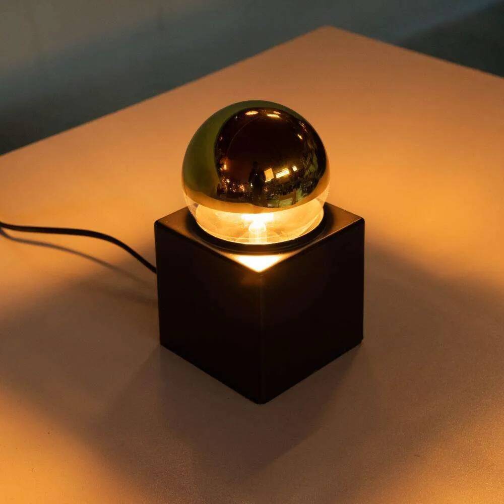 Lampe cube de l'âge spatial Philips cubic minimaliste lumière 70s