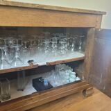 Low oak buffet
