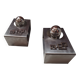 Pair of wall lights, 70'S