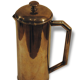 French press of the 1950s, silver metal