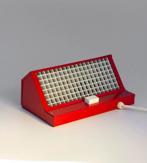 Red Elidus wall lamp designed by Hans-Agne Jakobsson - Sweden, 1970s