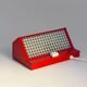 Red Elidus wall lamp designed by Hans-Agne Jakobsson - Sweden, 1970s