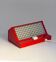 Red Elidus wall lamp designed by Hans-Agne Jakobsson - Sweden, 1970s