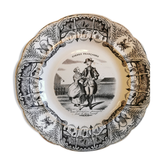 Gien Plates French Guards