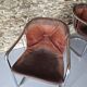 Set of 4 Armchairs, Chrome-Plated Metal – 1970
