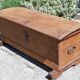 Oak wedding chest, XIXth century