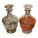 Duo de carafes à liqueur mid-century – années 60
