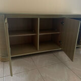 Buffet raphia vintage