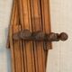 Scandinavian coat rack 10 hooks from the 60s-70s