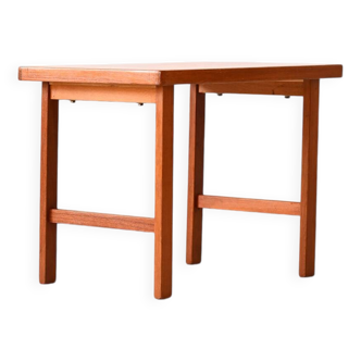 Table basse scandinave en teck des années 50 – Table vintage
