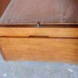 Double wooden curtain binder