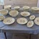 Limoges porcelain table service from the Old Royal Factory – 58 pieces