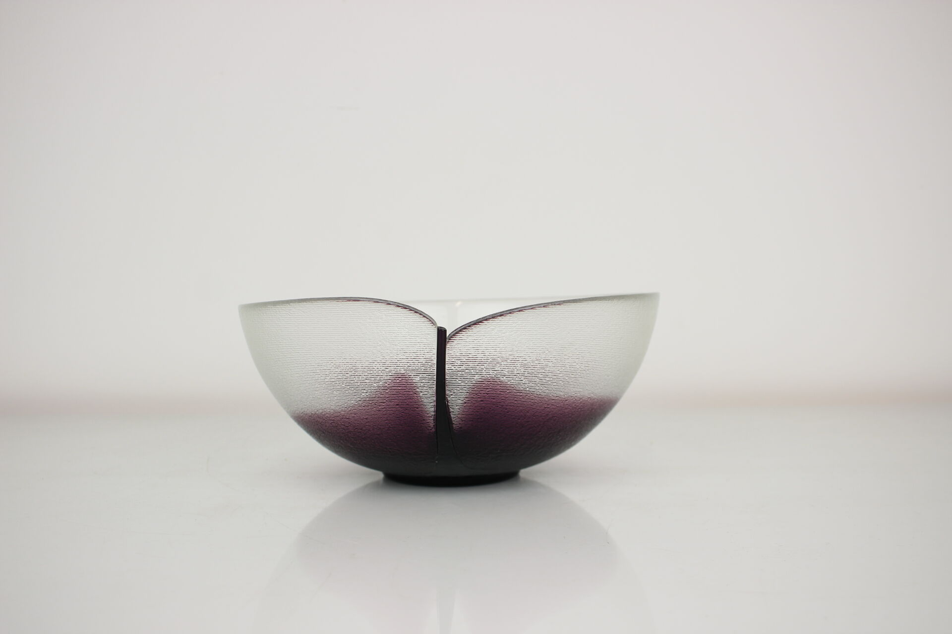 Mid-Century Bowl Designed by Jiri Suhajek for Crystalex , 1970's