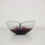 Mid-Century Bowl Designed by Jiri Suhajek for Crystalex , 1970's