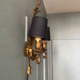 Florentine wall lamp Hollywood Regency from the 60s