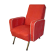 Fauteuil skaï vintage enfant