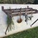 Former iron butcher shelf