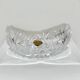 Oval salad bowl in cut crystal from Lorraine 1960 - crystal fruit bowl