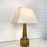 Scandinavian ceramic table lamp, Nils Kähler for HAK, Denmark, 1960s