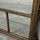 Wood and stucco fireplace mirror, late 19th-early 20th century