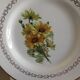 6 gien earthenware dessert plates