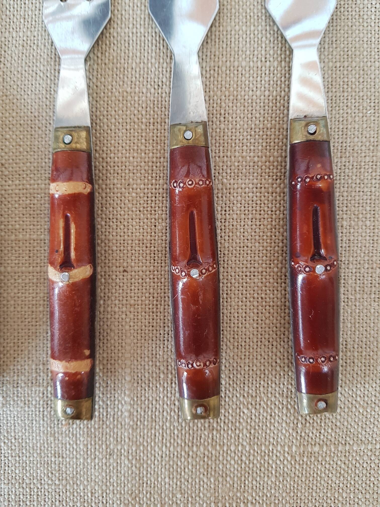 bamboo dessert forks