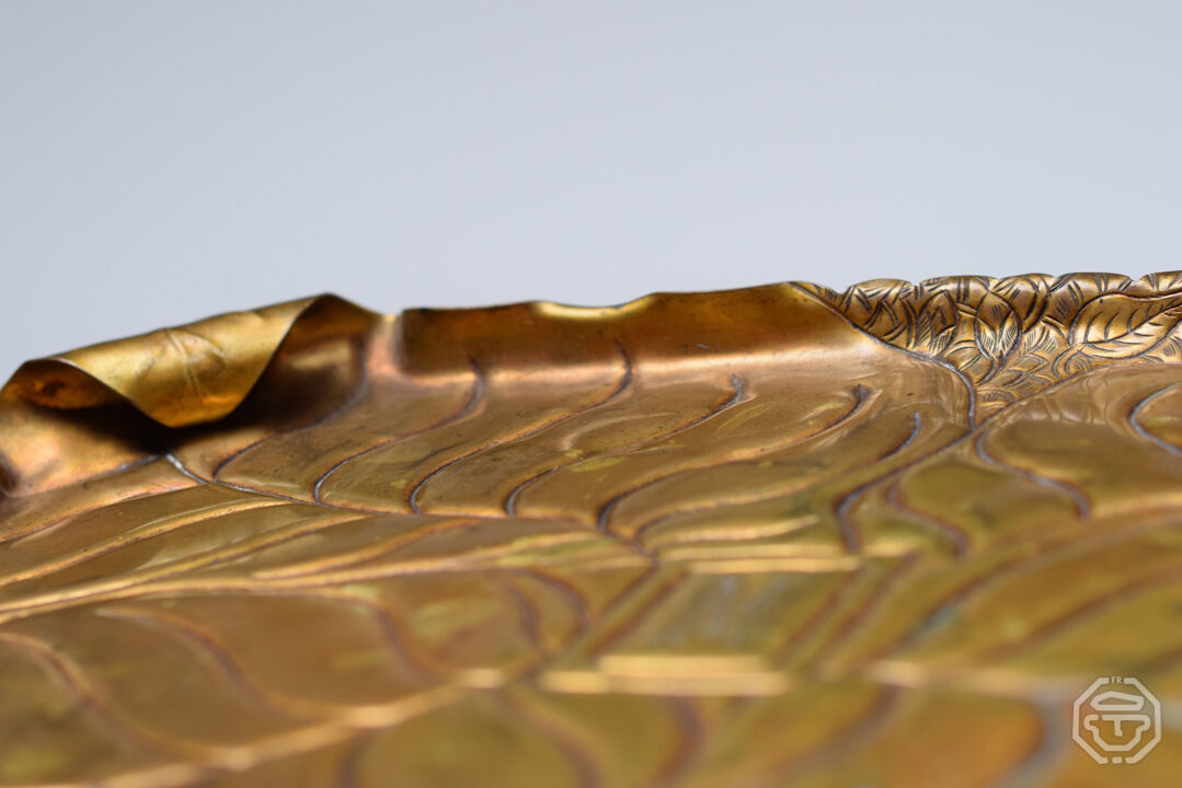 Brass serving tray XX'