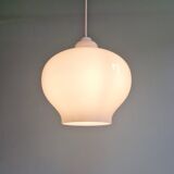 Suspension scandinave en opaline blanche, H.A. Jakobsson, 1960
